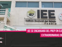 IEE se encargará del PREP en elecciones extraordinarias de Puebla