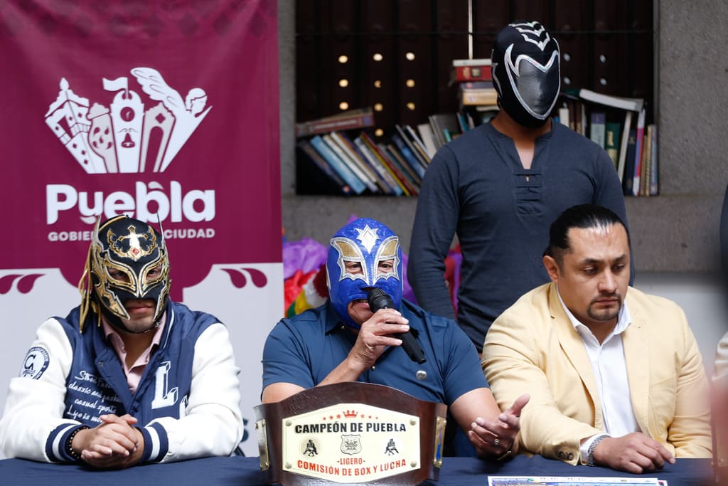 No te pierdas el campeonato de Lucha Libre en la Arena Damián en Puebla