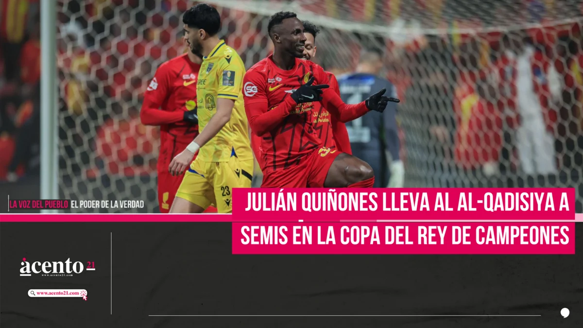 Julián Quiñones lleva al Al-Qadisiya a semifinales en la Copa del Rey de Campeones