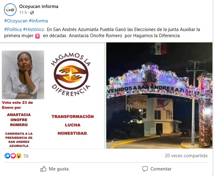 Estos son los resultados de las elecciones en juntas auxiliares de Puebla capital