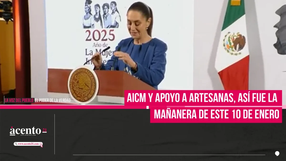 AICM y apoyo a artesanas, así fue la mañanera de este 10 de enero