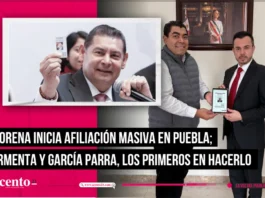 Morena inicia afiliación masiva en Puebla