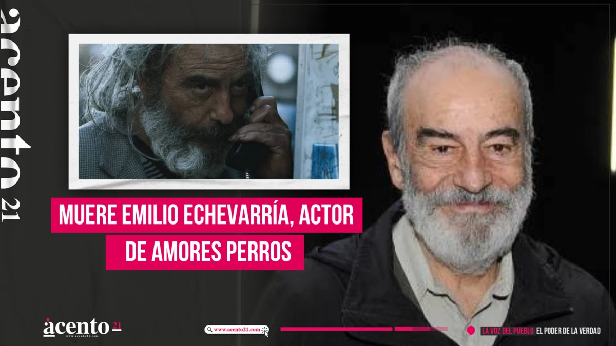 Muere Emilio Echevarría, reconocido actor de Amores Perros