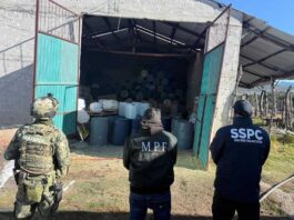 Autoridades federales lograron desmantelar narcolaboratorio en Tlapacoya