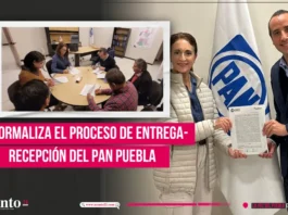 Se formaliza el proceso de entrega-recepción del PAN Puebla