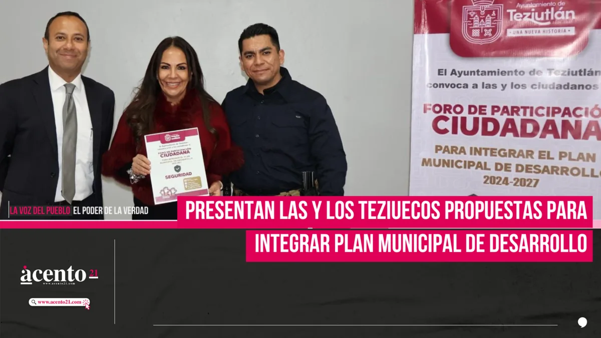 Presentan las y los teziuecos propuestas para integrar Plan Municipal de Desarrollo