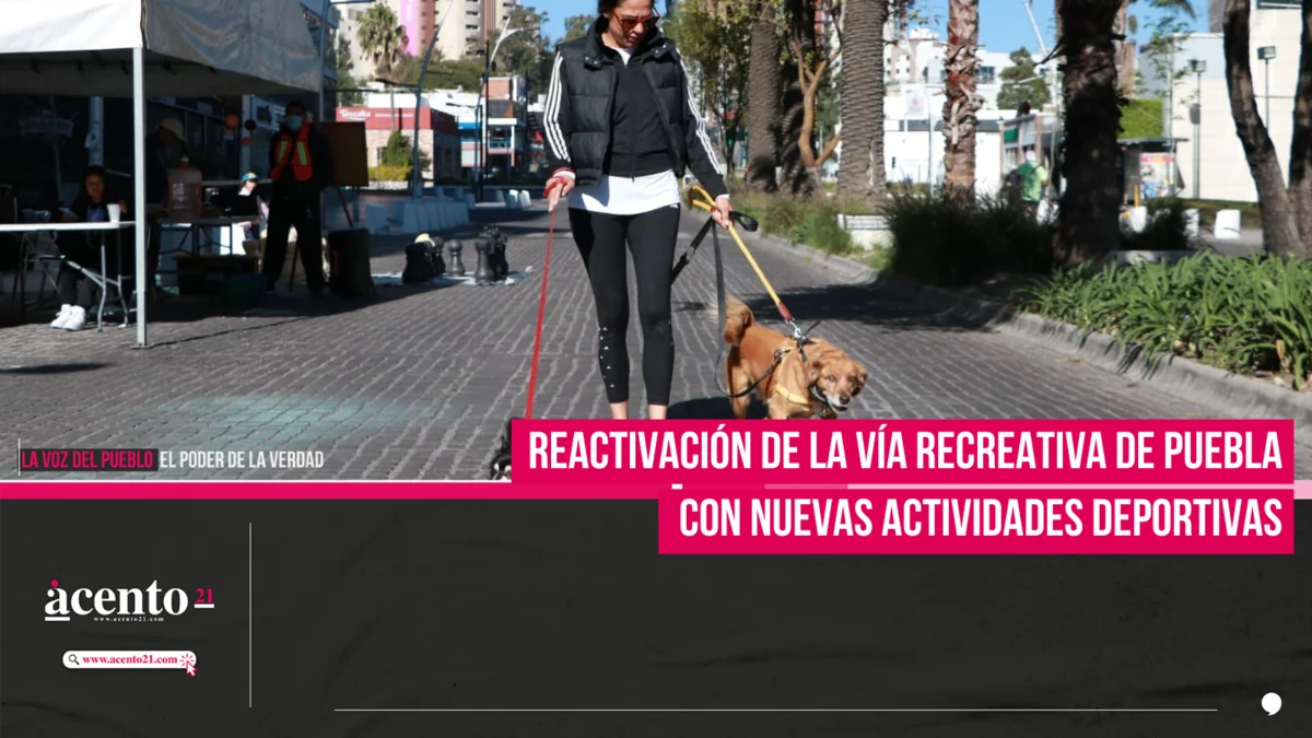 Reactivación de la Vía Recreativa de Puebla con nuevas actividades deportivas