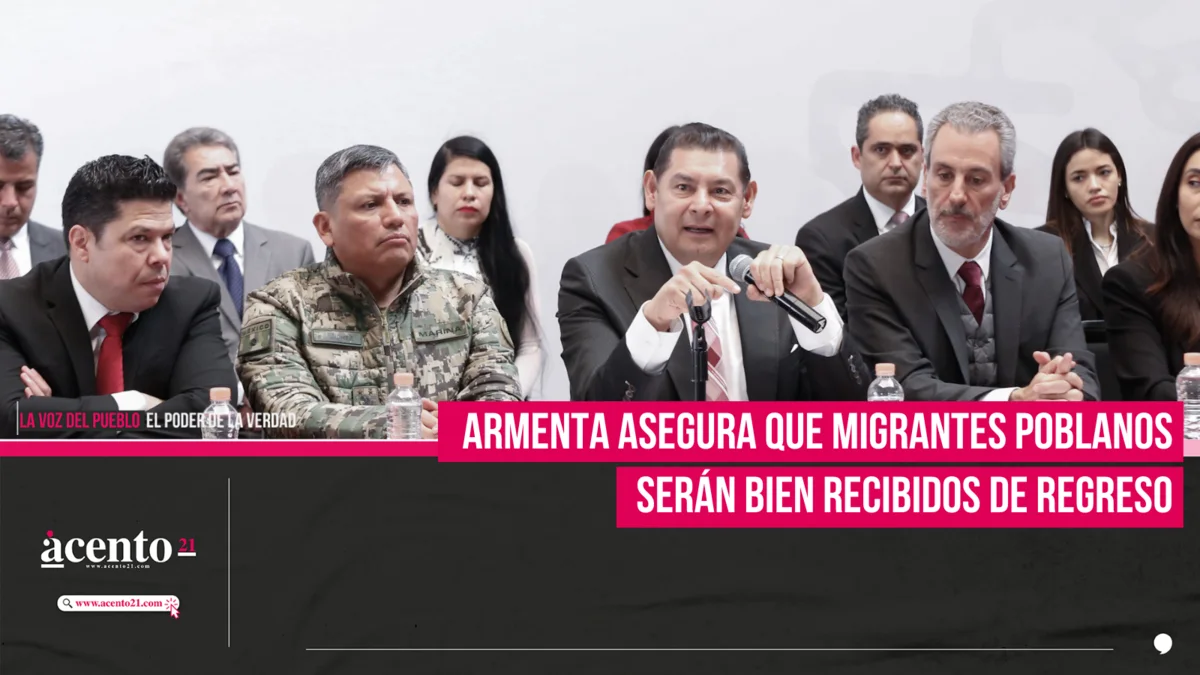 Migrantes poblanos serán bienvenidos en su regreso: Armenta