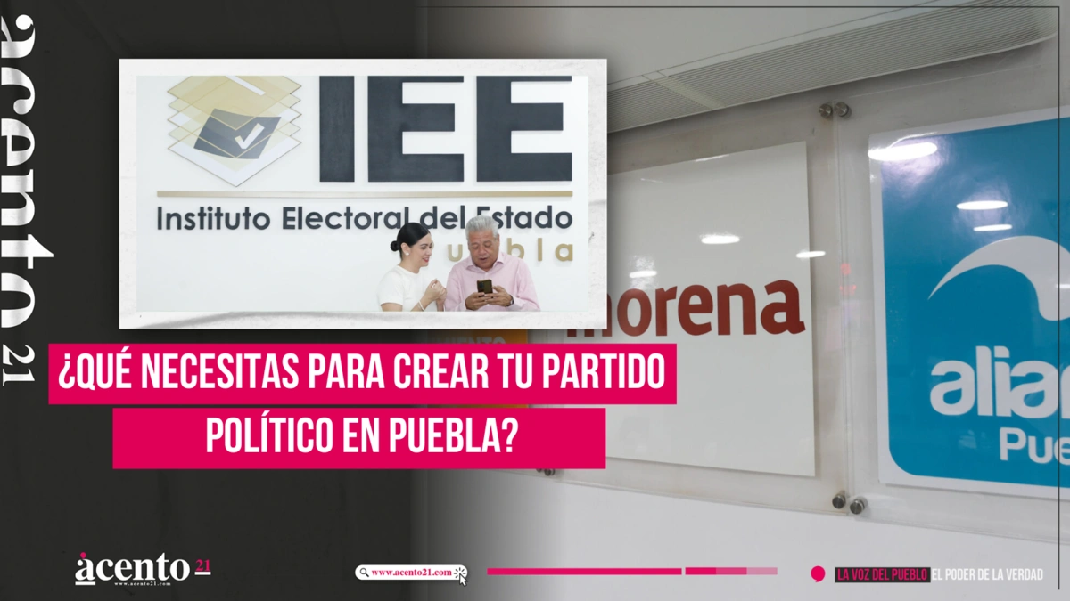 ¿Qué necesitas para crear tu partido político en Puebla?