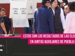 Estos son los resultados de las elecciones en juntas auxiliares de Puebla capital