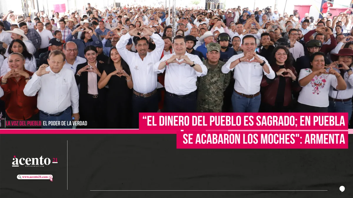 “El dinero del pueblo es sagrado; en Puebla se acabaron los moches