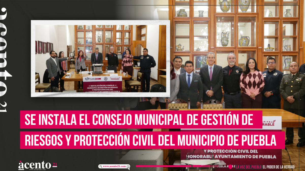 Se instala el Consejo Municipal de Puebla