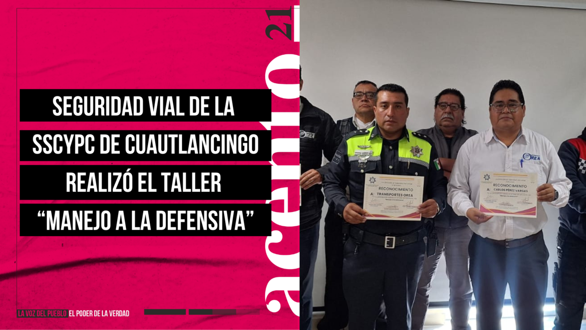 seguridad vial de la SSCYPC