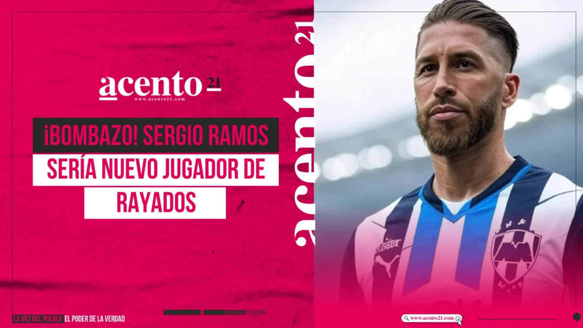 ¡Bombazo! Sergio Ramos sería nuevo jugador de Rayados