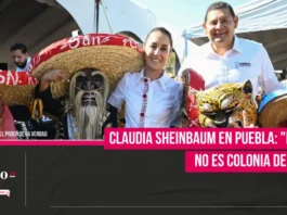 Claudia Sheinbaum en Puebla: "México no es colonia de nadie"