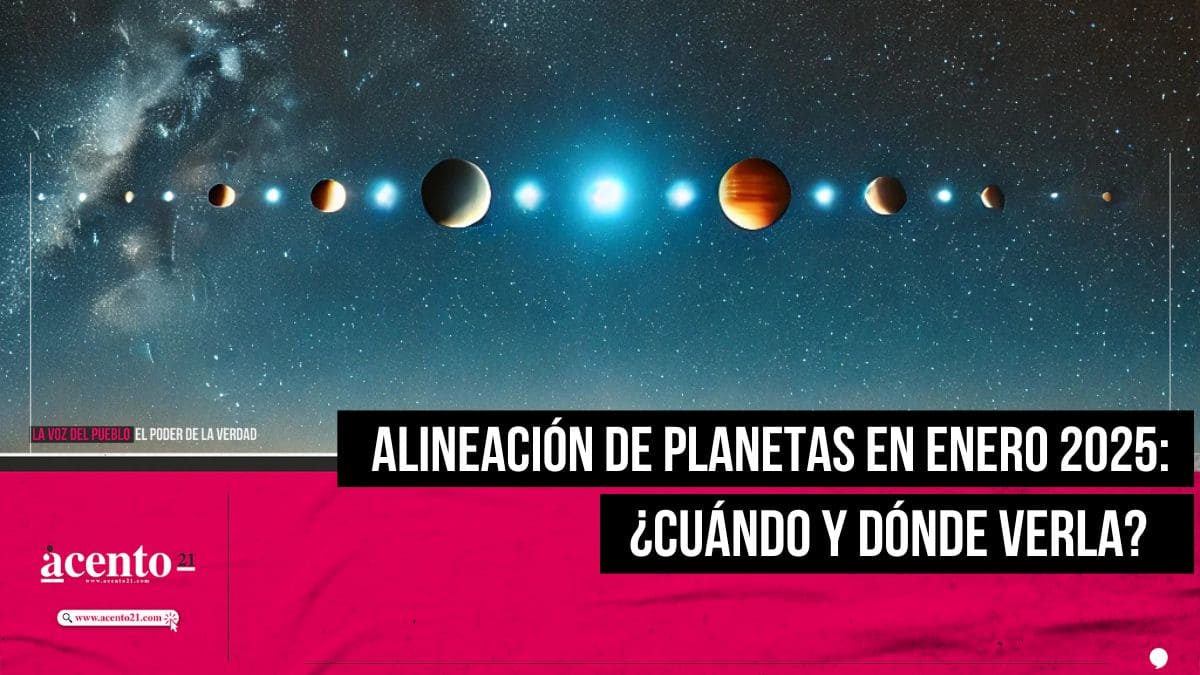 ¡Desfile de Planetas! Conoce cuándo será la alineación de planetas 2025