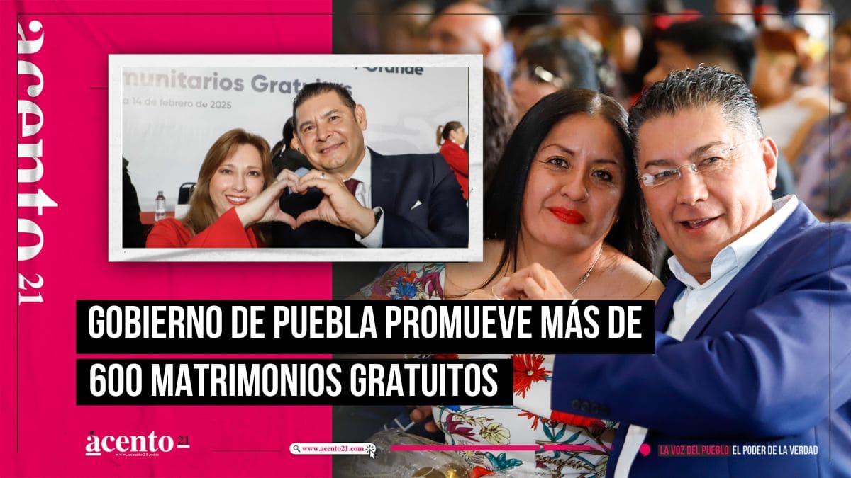 Gobierno del Estado promueve más de 600 matrimonios gratuitos