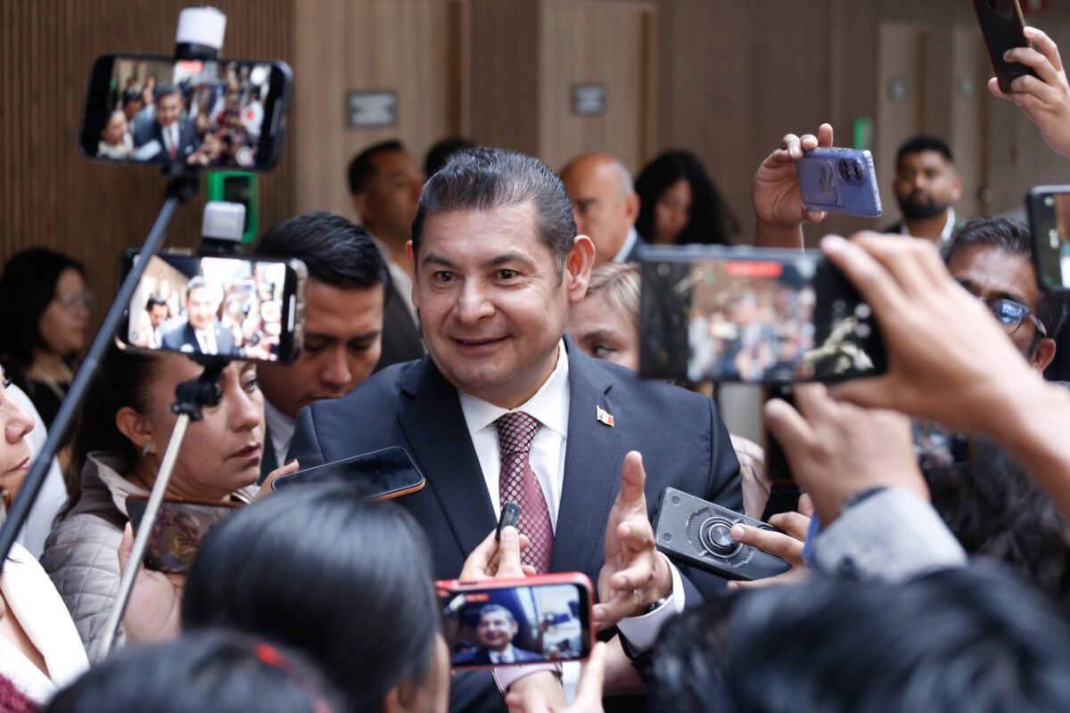 Alejandro Armenta, gobernador del estado de Puebla.