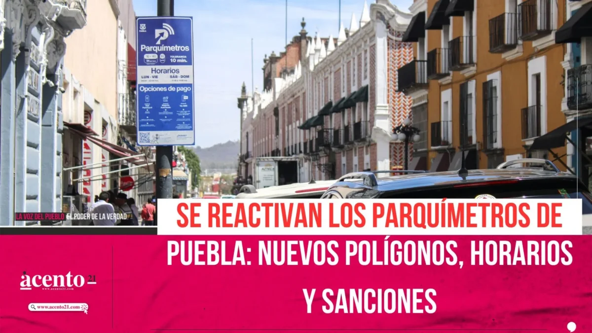 reactivan parquimetros en puebla 15 de febrero