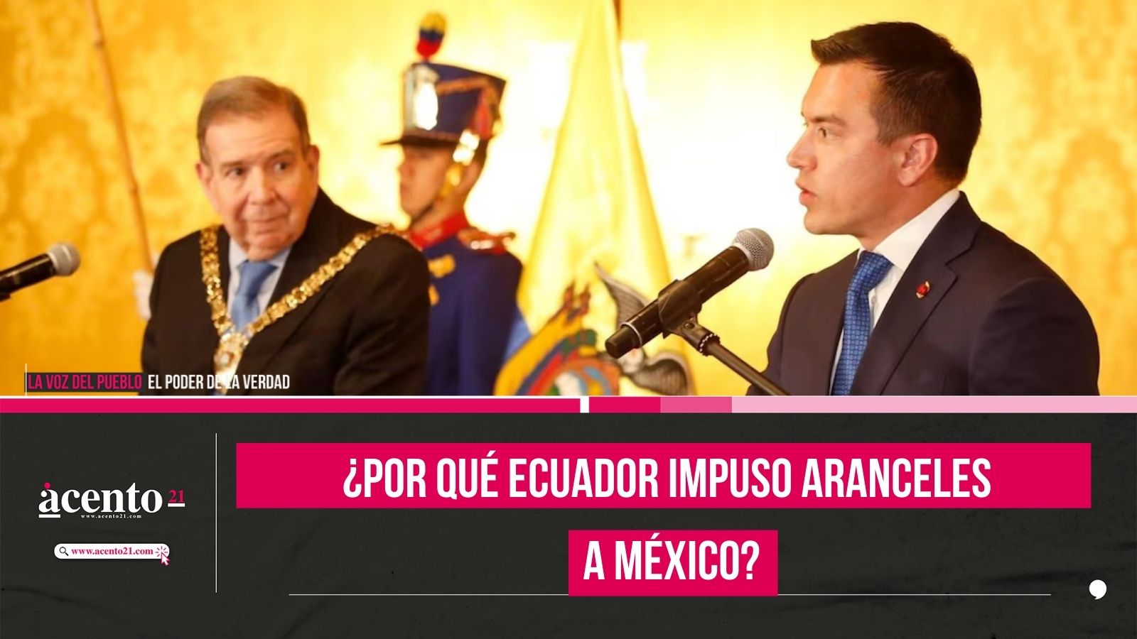 ¿Por que Ecuador impuso aranceles a México Esto es lo que sabemos