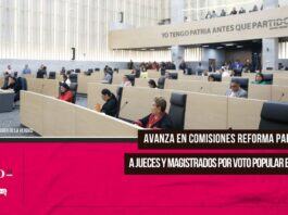 Avanza en comisiones reforma para elegir a jueces y magistrados por voto popular en puebla