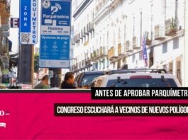 Antes de aprobar parquímetros, Congreso escuchará a vecinos de los nuevos polígonos