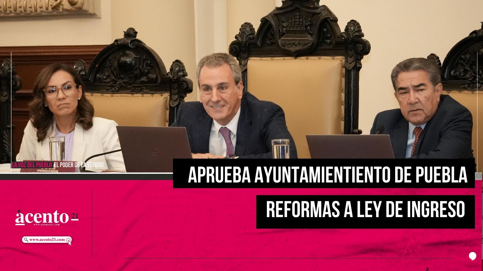 Aprueba Ayuntamiento de Puebla reformas a la Ley de Ingresos