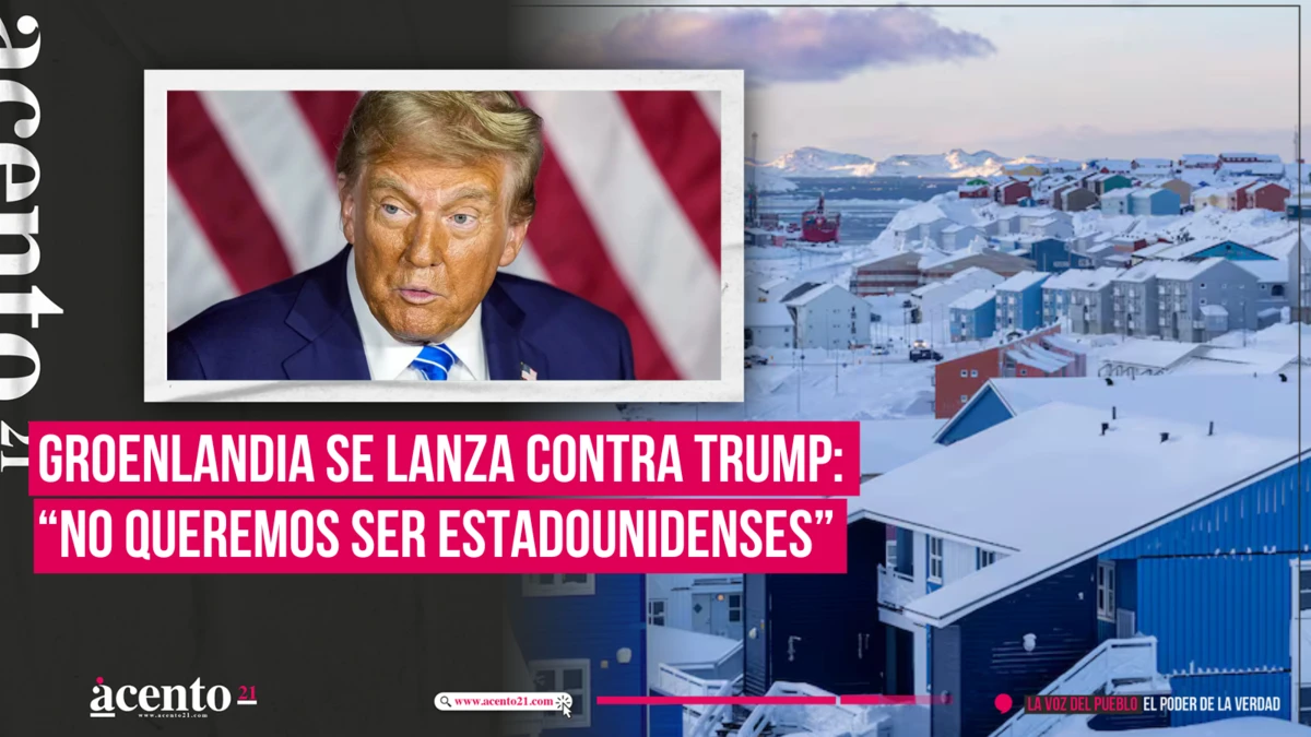 Groenlandia se lanza contra Trump: “No queremos ser estadounidenses” Groenlandia se lanza contra Trump: “No queremos ser estadounidenses”
