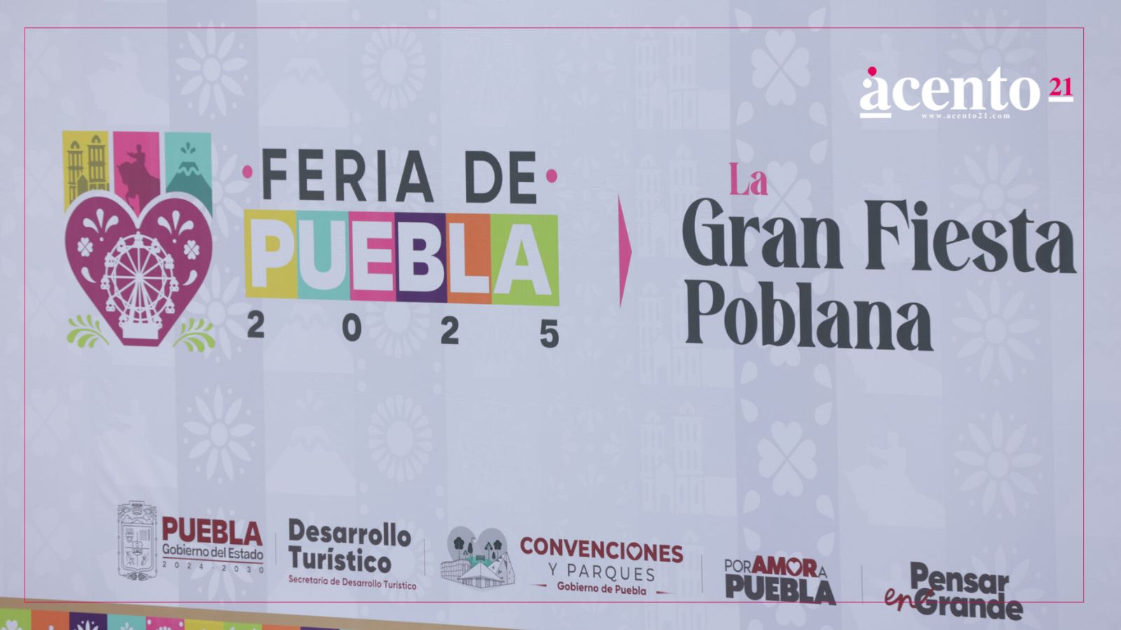 Habrá zona de campamentos y Terrazas fan para la Feria de Puebla 2025