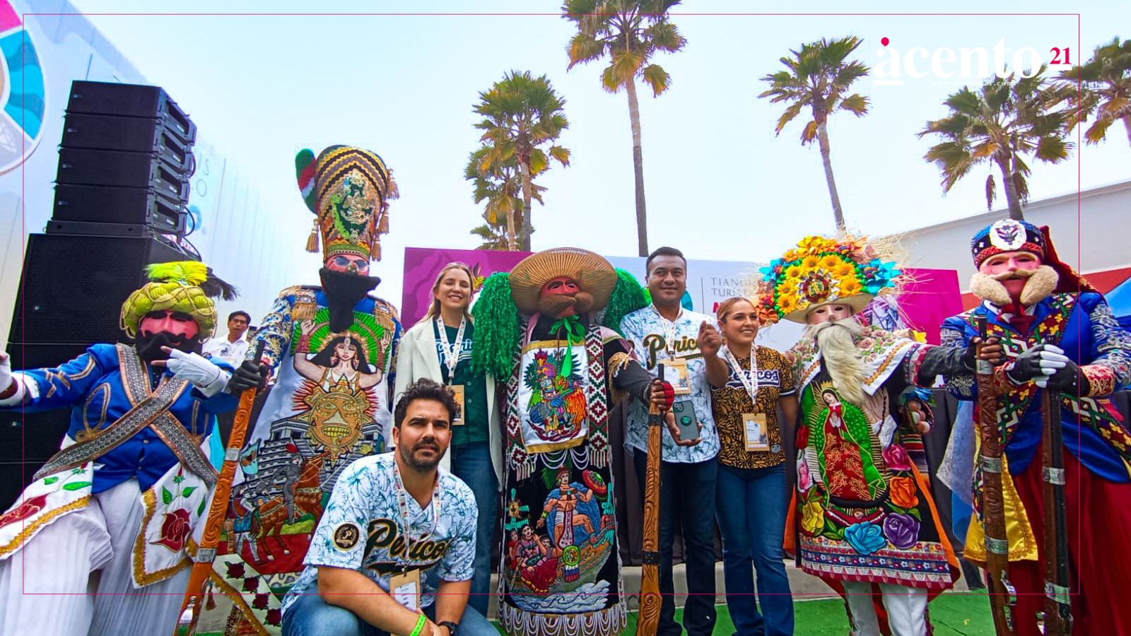 El carnaval más chingón de Puebla brilla en el Tianguis Turístico 2025