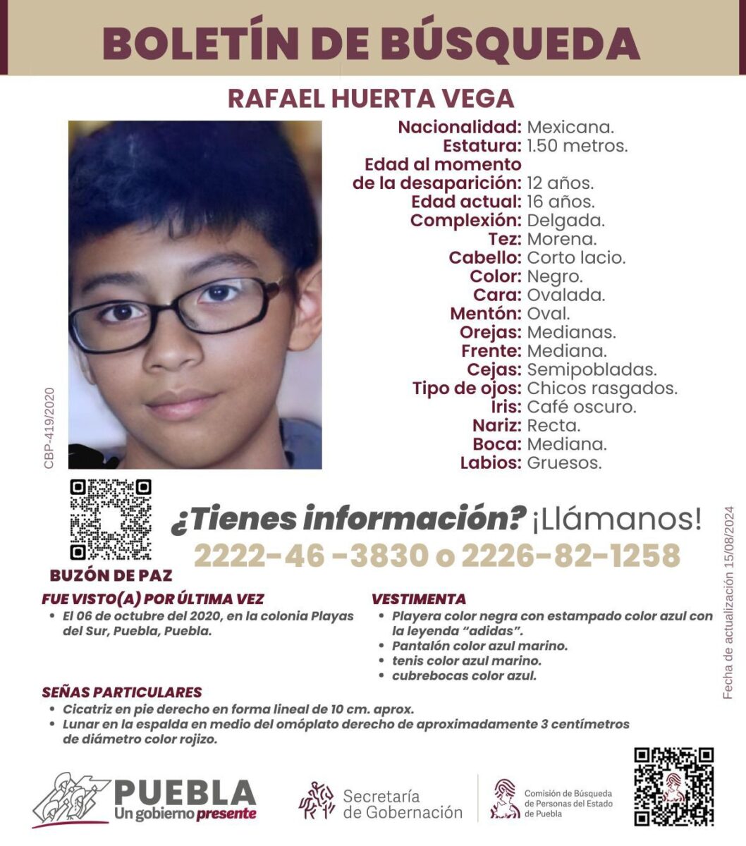 Cateo en Playas del Sur podría estar relacionado con la búsqueda del niño Rafael Huerta Vega