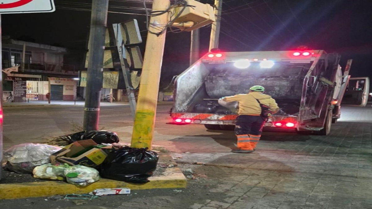 Servicio de Limpia operará con normalidad durante los días festivos en Cholula
