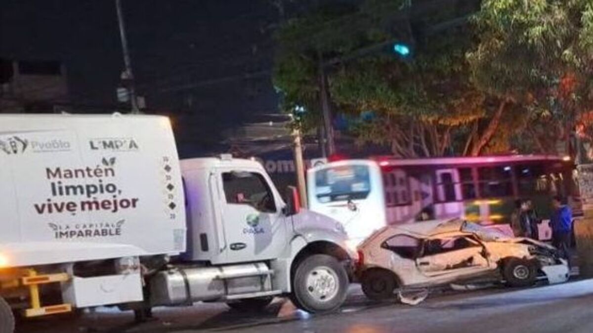 Automovilista muere en Las Torres tras chocar con camión de basura