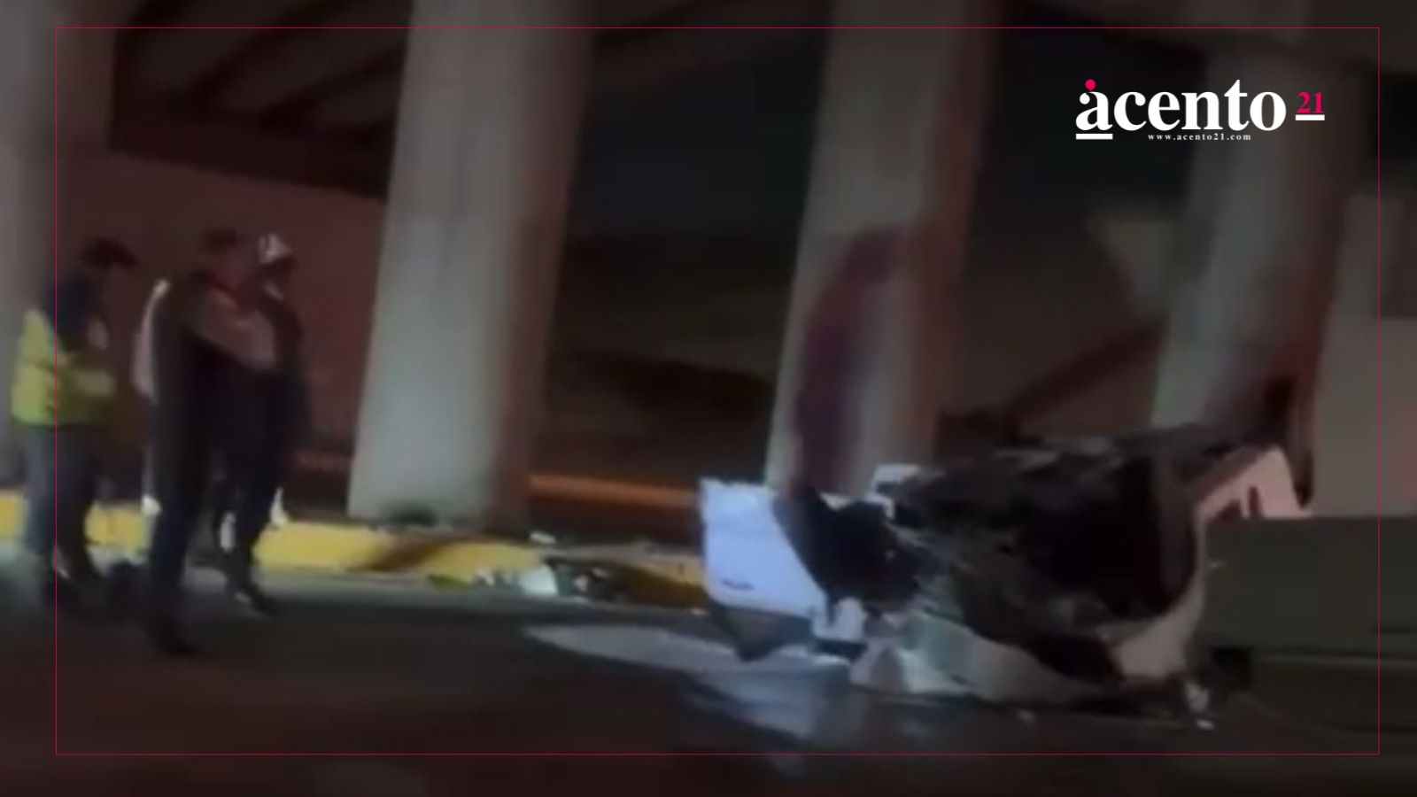 Aparatoso accidente termina con heridos en la Atlixcáyotl