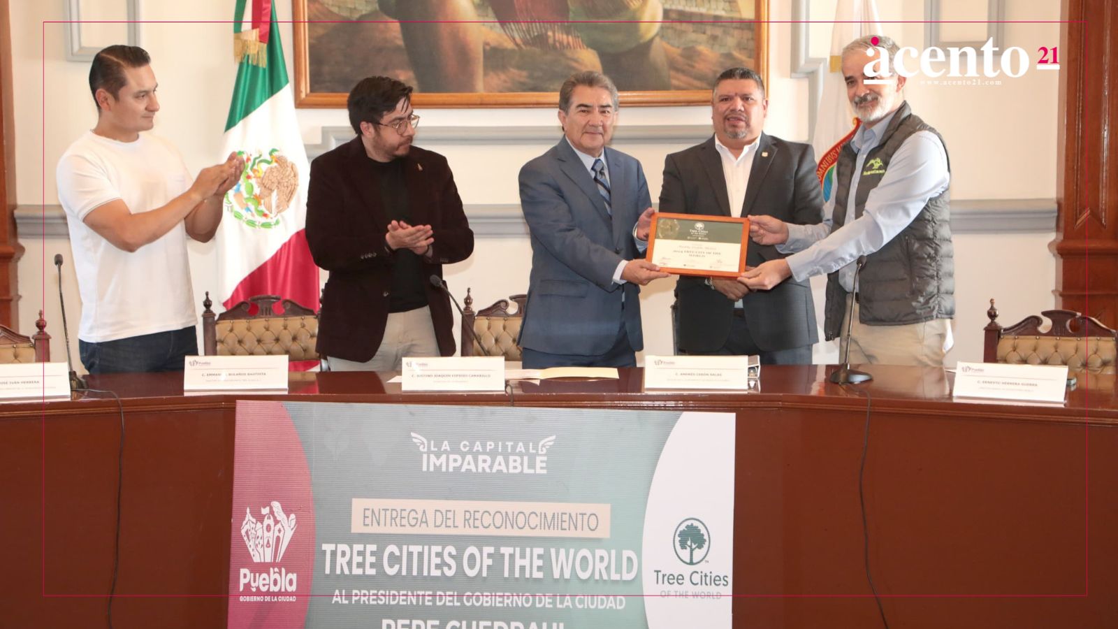 Reafirma Gobierno de la Ciudad su compromiso para hacer de Puebla una ciudad más verde y sostenible