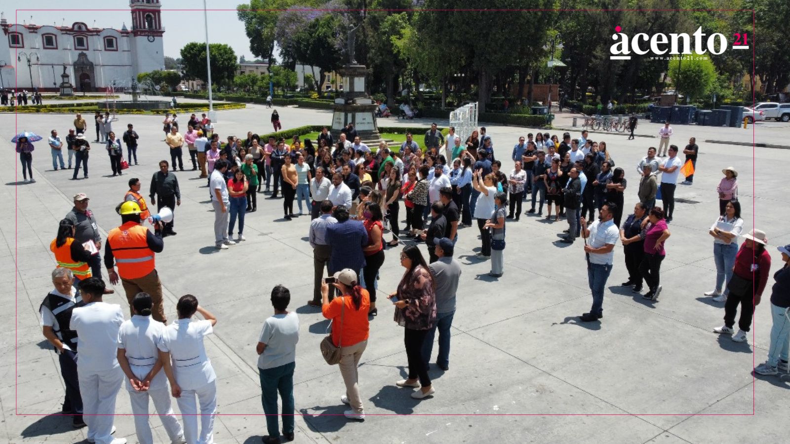 San Pedro Cholula participa activamente en el Primer Simulacro Nacional 2025 San Pedro Cholula participa activamente en el Primer Simulacro Nacional 2025