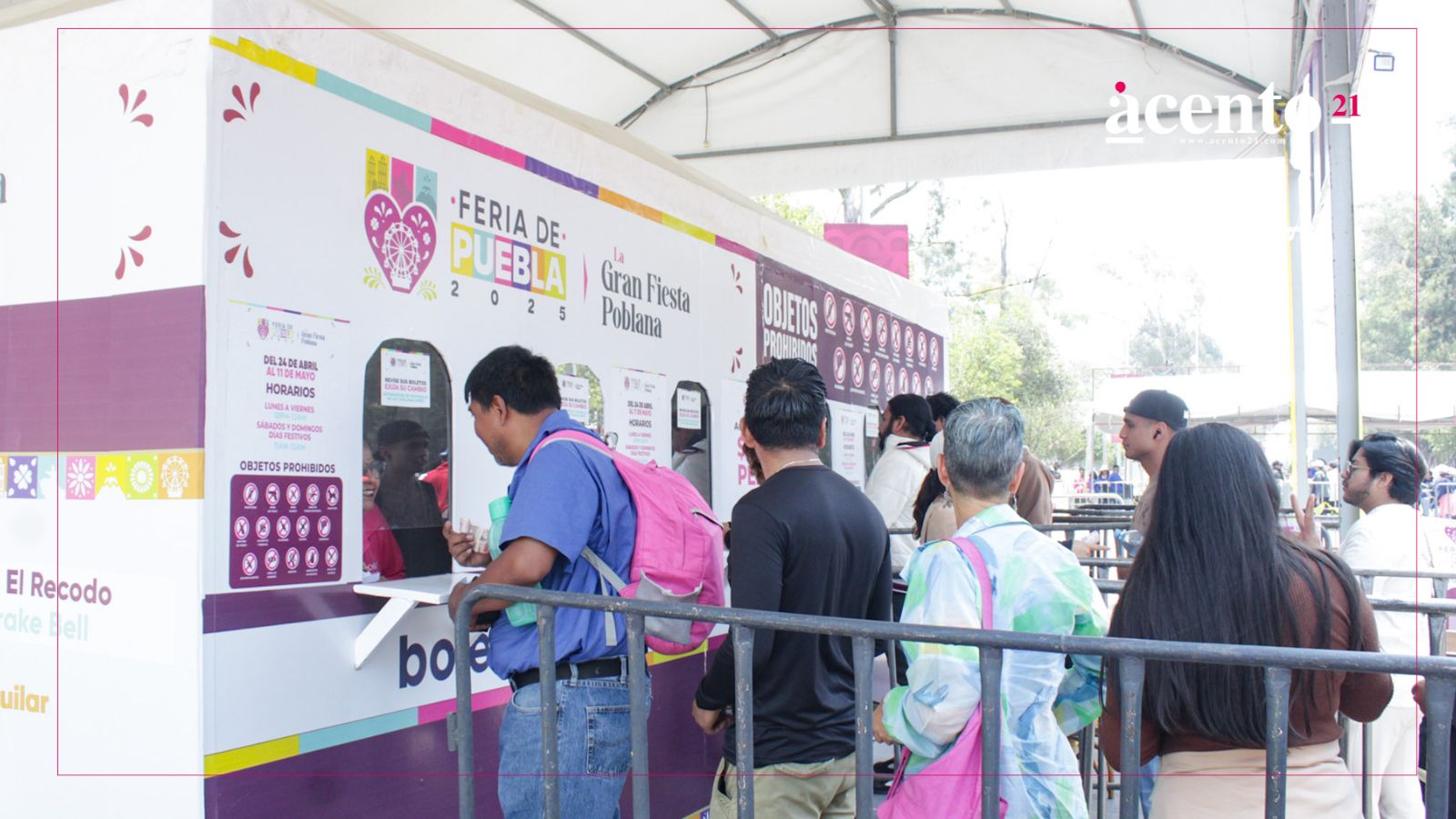 Se agotan los boletos en línea para el primer día de la Feria de Puebla 2025