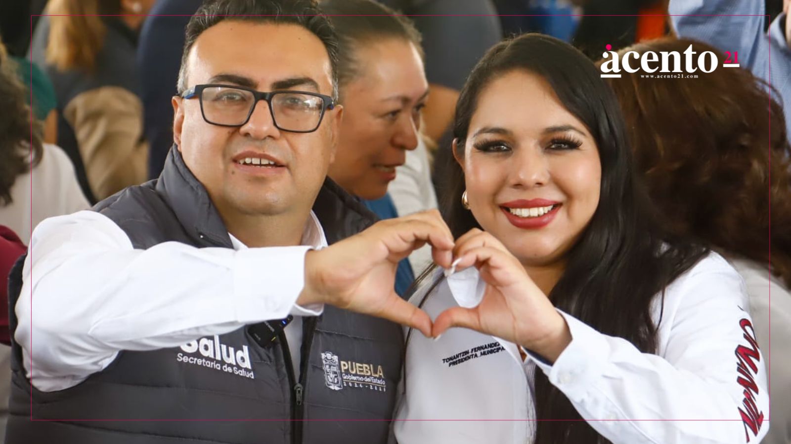 Tonantzin Fernández y Carlos Pacheco unen esfuerzos por la salud de Cholula con el respaldo del gobernador Armenta