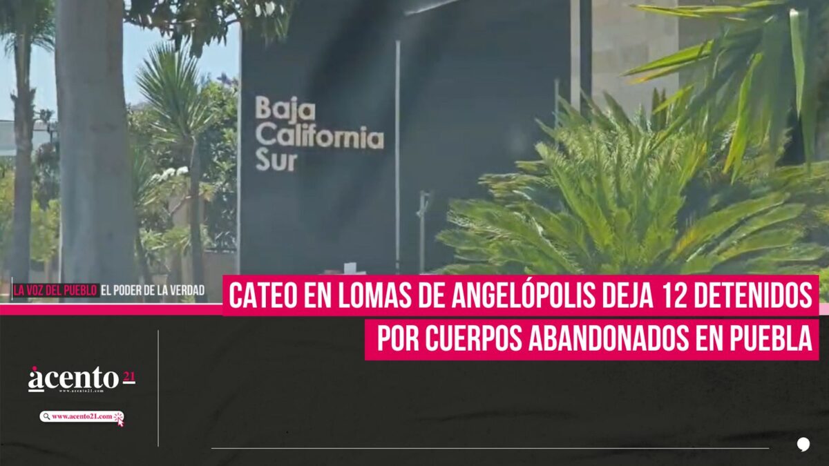 Cateo en Lomas de Angelópolis deja 12 detenidos por cuerpos abandonados en Puebla