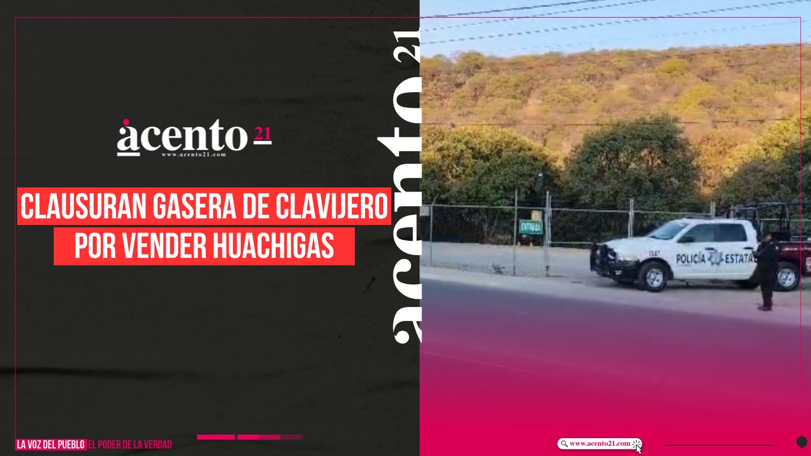 Clausuran gasera de Clavijero por vender huachigas
