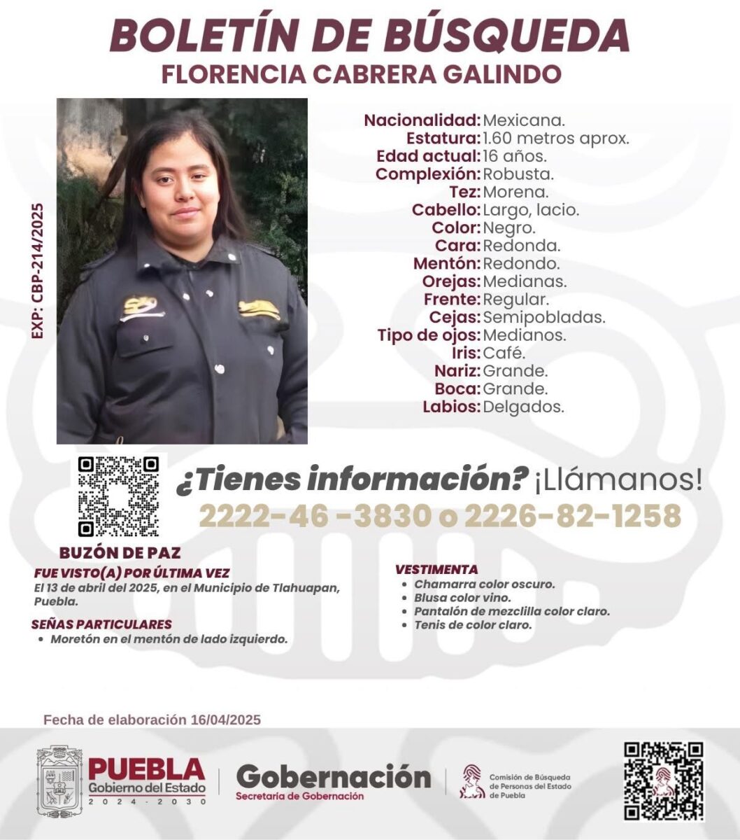 En una semana, desaparecen tres menores y un hombre en Puebla