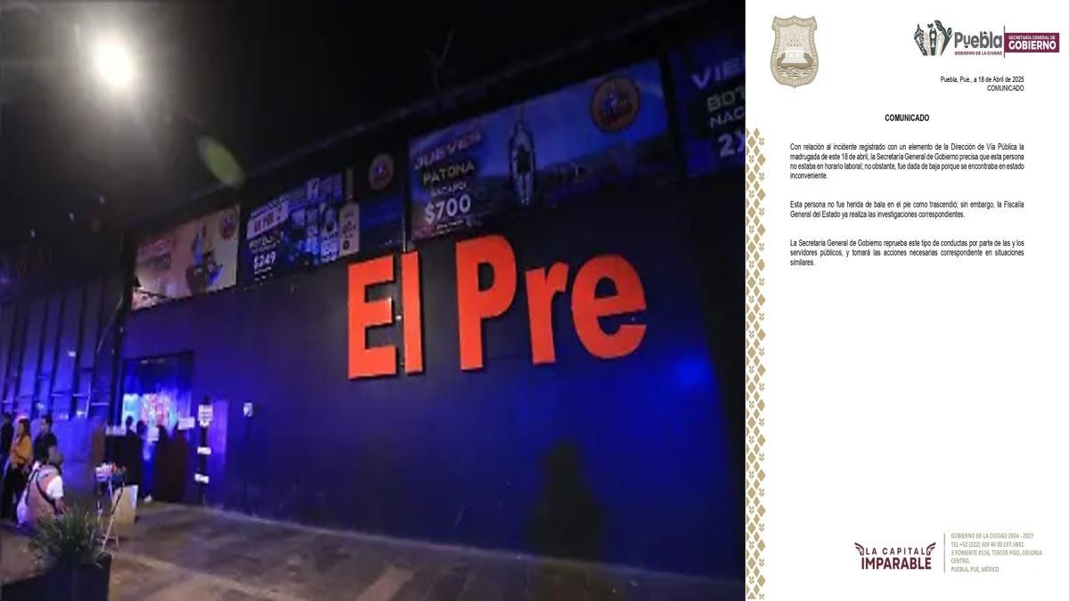 Ayuntamiento de Puebla confirma que hombre golpeado en bar de la Juárez es trabajador municipal