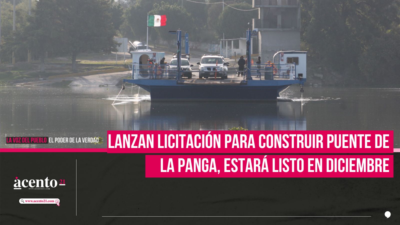 Lanzan licitación para construir puente de La Panga, estará listo en diciembre