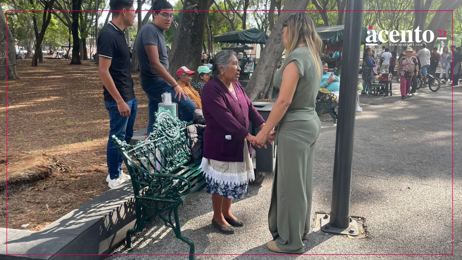 Aparece una nueva curandera poblana en el Paseo Bravo