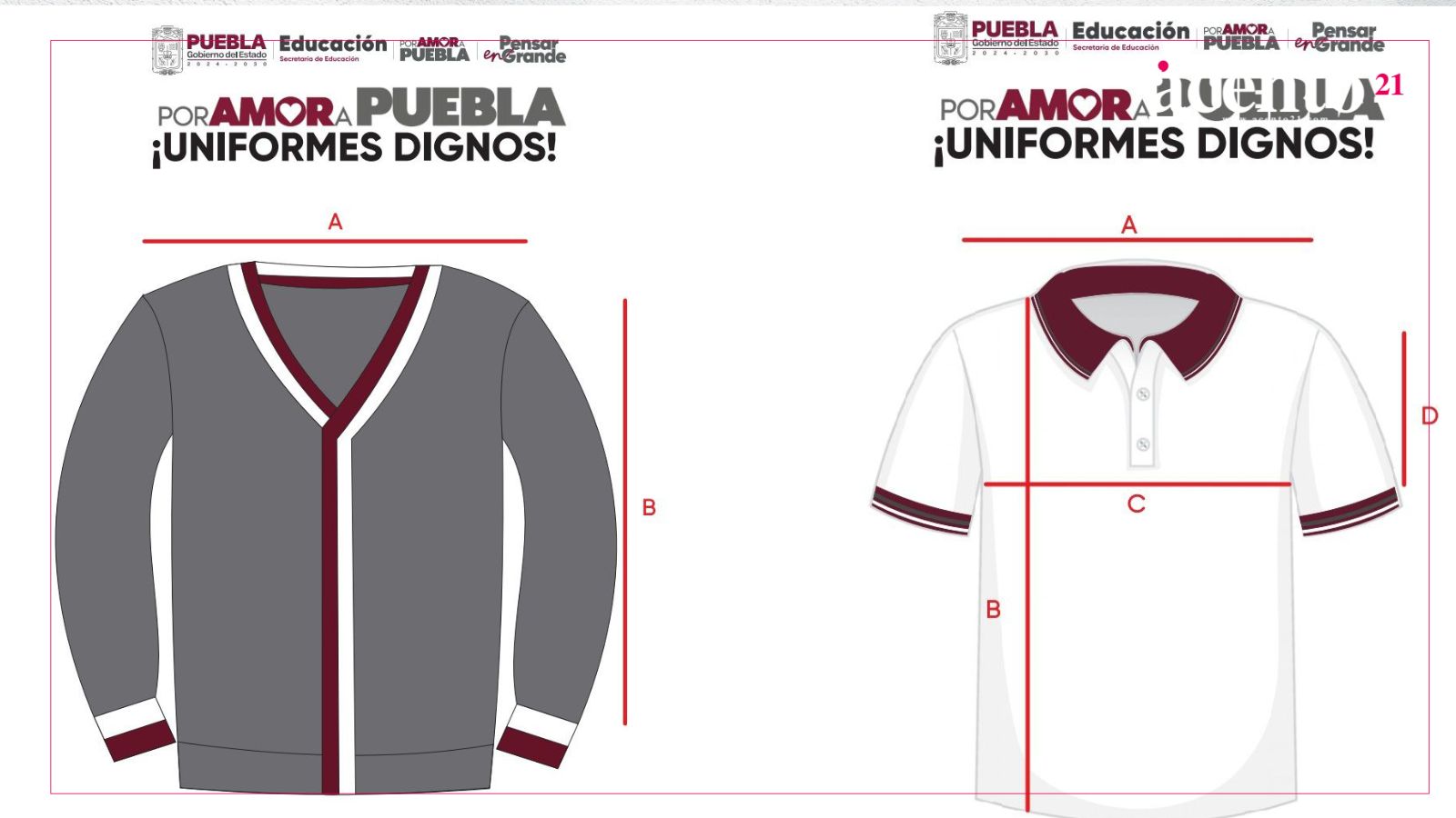 Las niñas que cursen cualquier nivel académico pueden acudir a clases con pantalón como parte del uniforme escolar en Puebla.