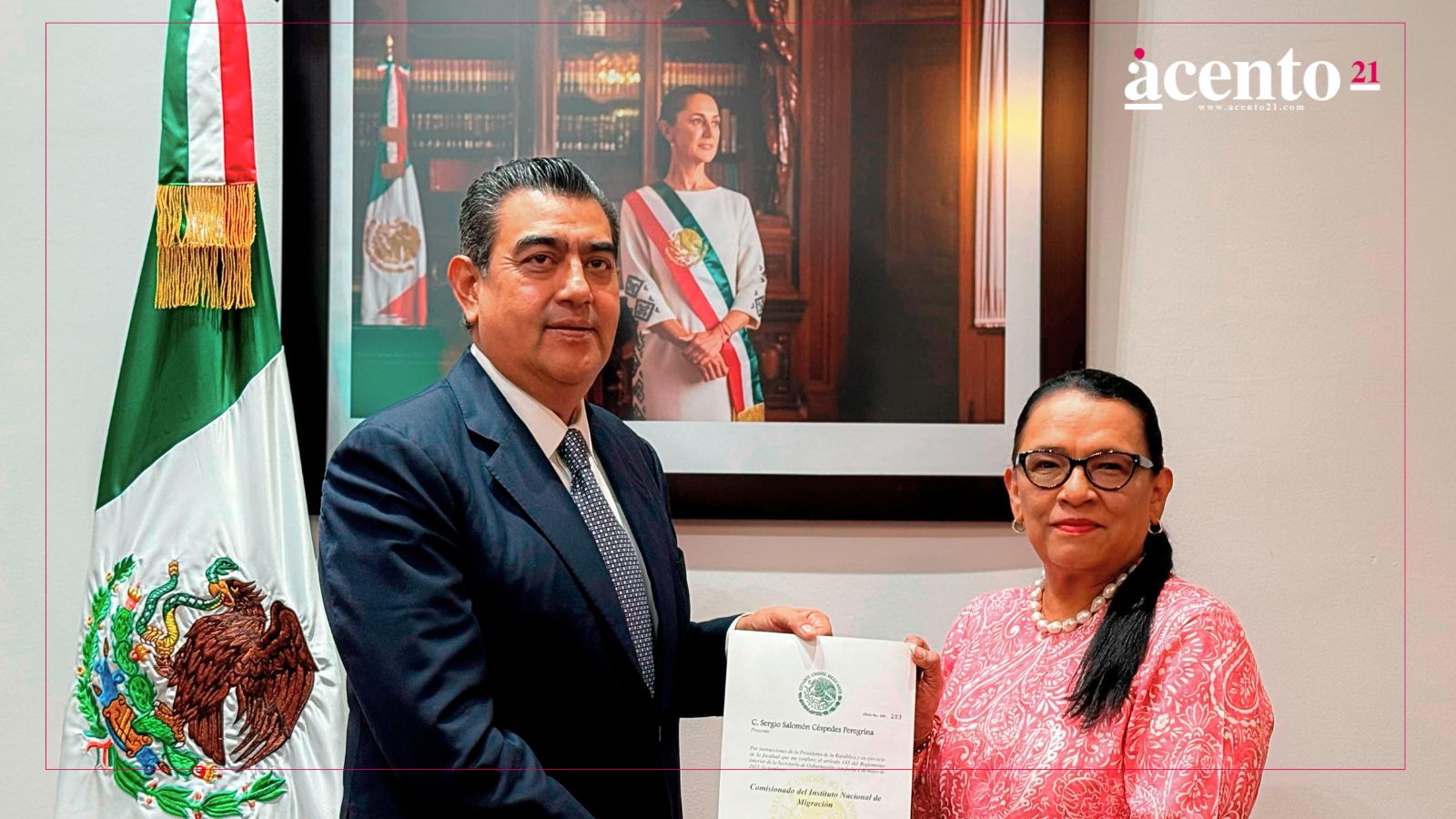 Asume Sergio Salomón la titularidad del Instituto Nacional de Migración