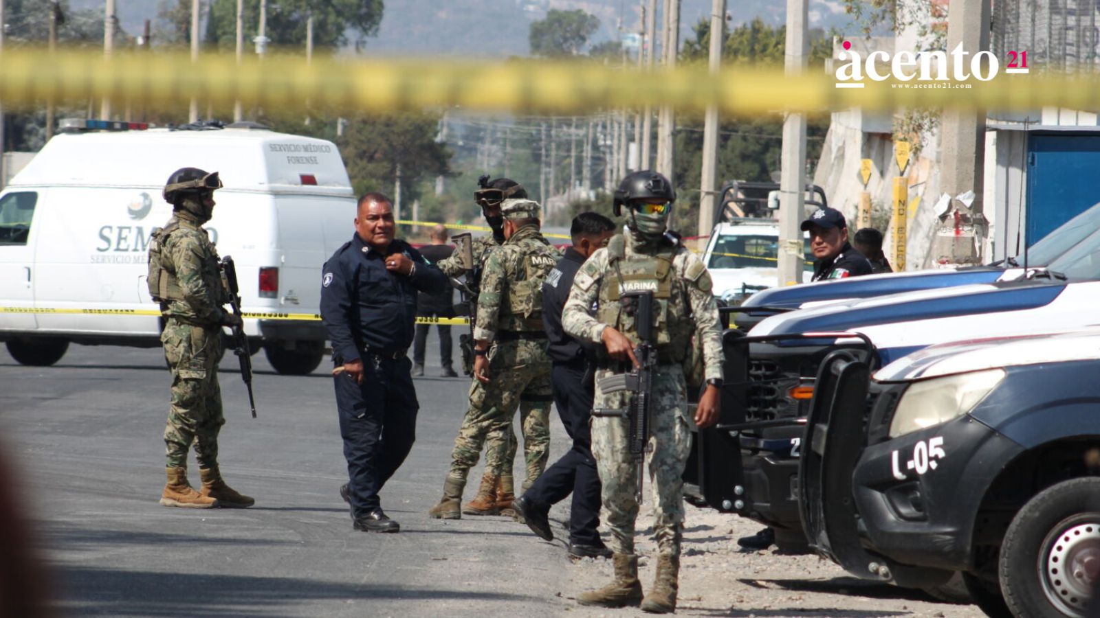 En Ocoyucan atacan a balazos a familia a bordo de su camioneta, muere un hombre y su esposa embarazada perdió al bebé