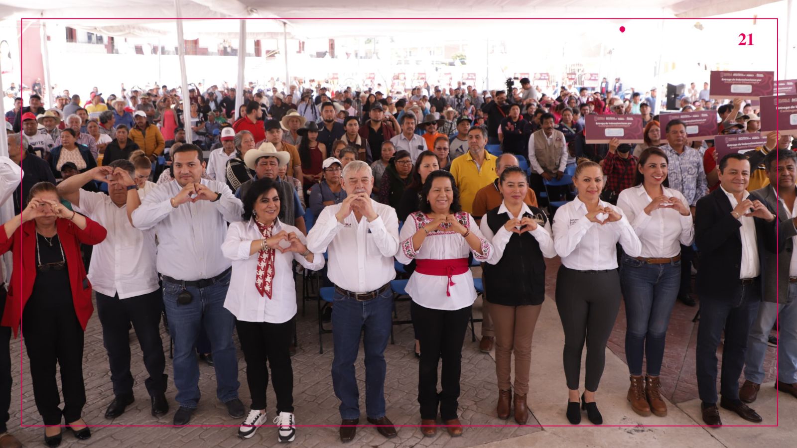 Gobierno de Puebla rescata economía de productores ante heladas atípicas en Chiautzingo