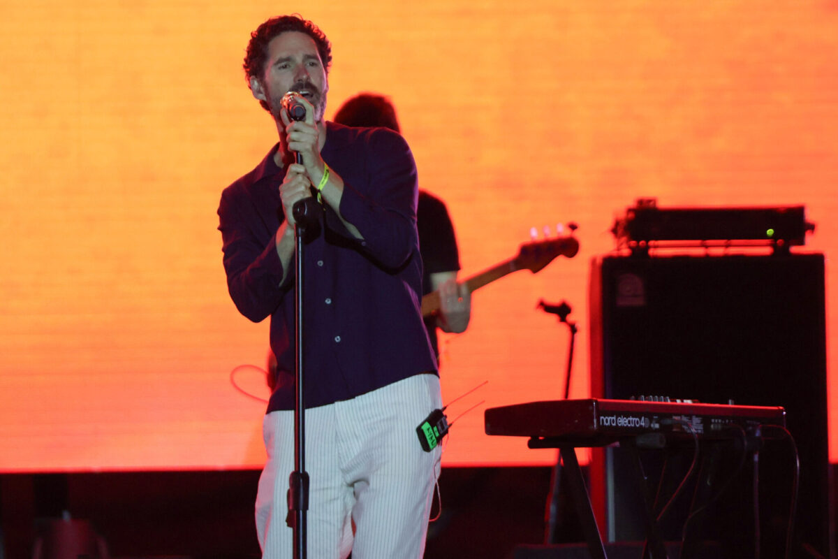 La Banda de indie pop se presentó este sábado 3 de mayo en la Feria de Puebla 2025