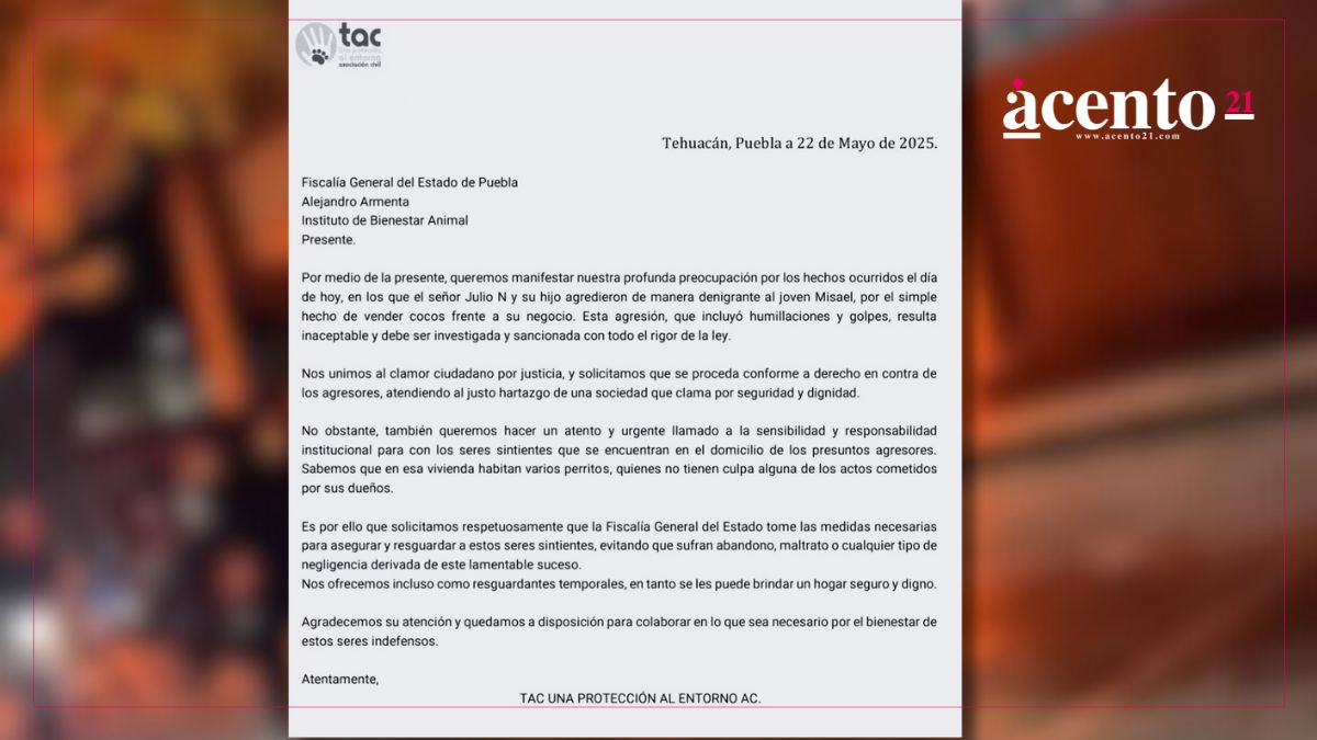 Animalistas piden resguardar a las mascotas de los agresores de un vendedor de fruta en Tehuacán